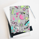 Neon Genius Hardcover Journal- Ruled