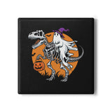 Halloween RAWR! Ceramic Coaster