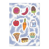 Snack Attack Sticker Sheet