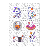 Jailynn’s Picks – Cat Sticker Sheet 2