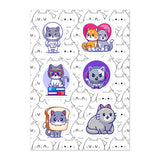 Jailynn’s Picks – Cat Sticker Sheet