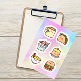 Kawaii Cravings Sticker Sheet