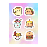 Kawaii Cravings Sticker Sheet