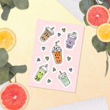 Bobalicious Cuties Sticker Sheet