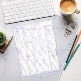 Grocery List Notepad