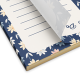 Twilight Blooms Magnetic To-Do List