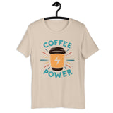 Coffee Power Retro Inspired Women's Graphic Tee