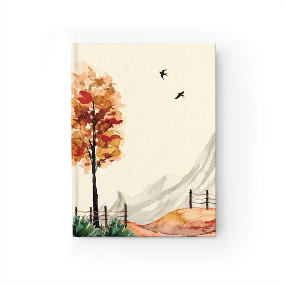 Golden Path Hardcover Journal- Ruled