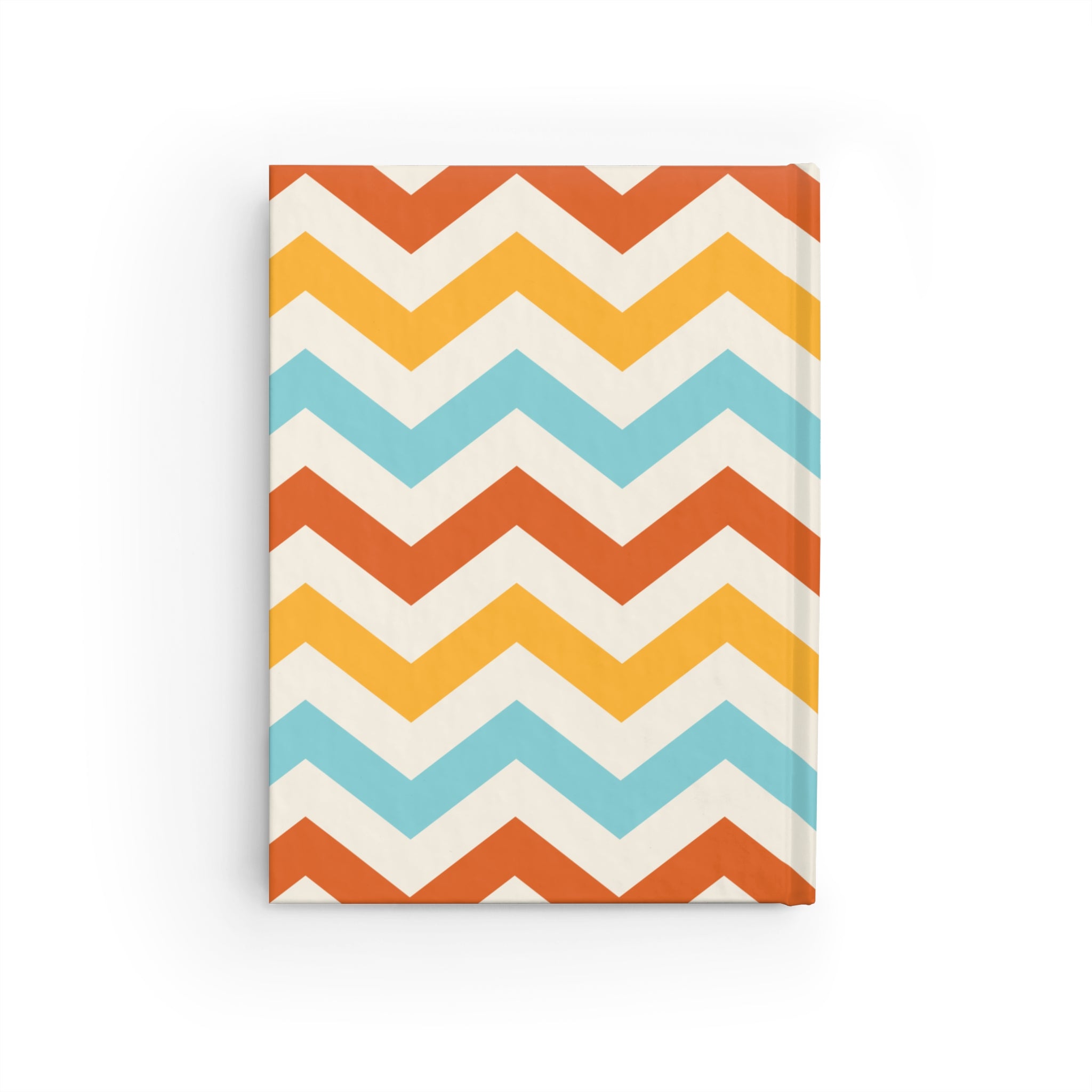 Fall Chevron Hard Cover Journal