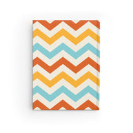 Fall Chevron Hard Cover Journal