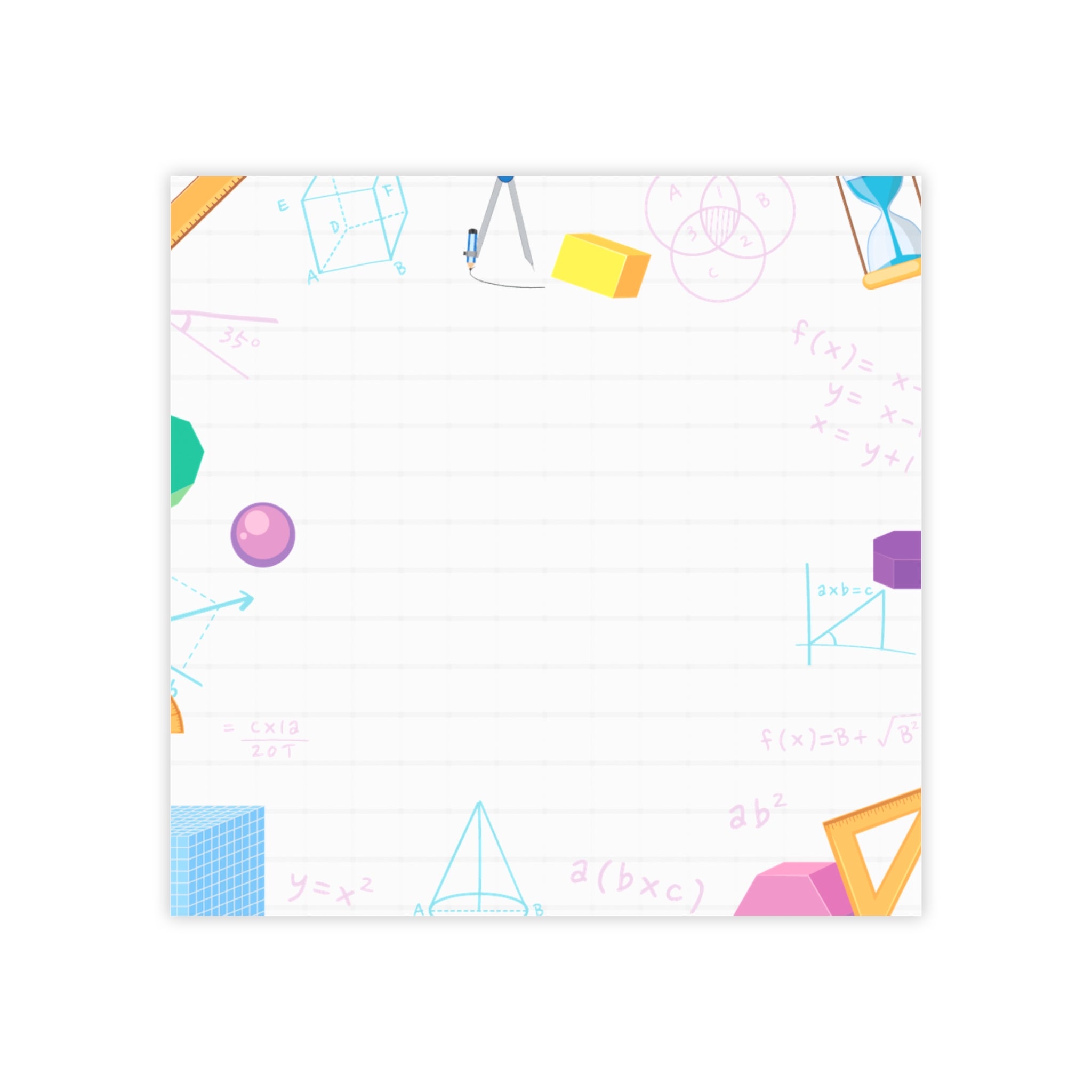 Math Class Post-it® Note Pads