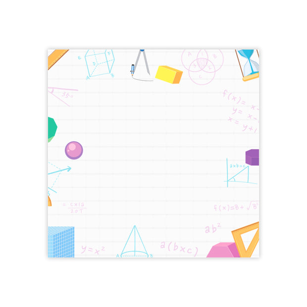 Math Class Post-it® Note Pads