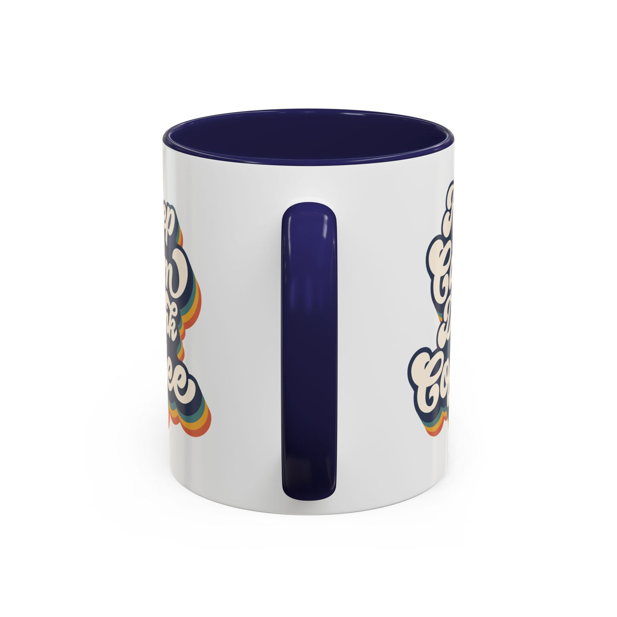 Keep Calm Drink Coffee Retro Inspired Coffee Mug