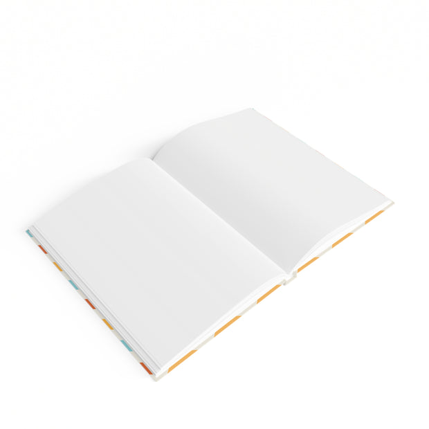 Fall Chevron Hard Cover Journal