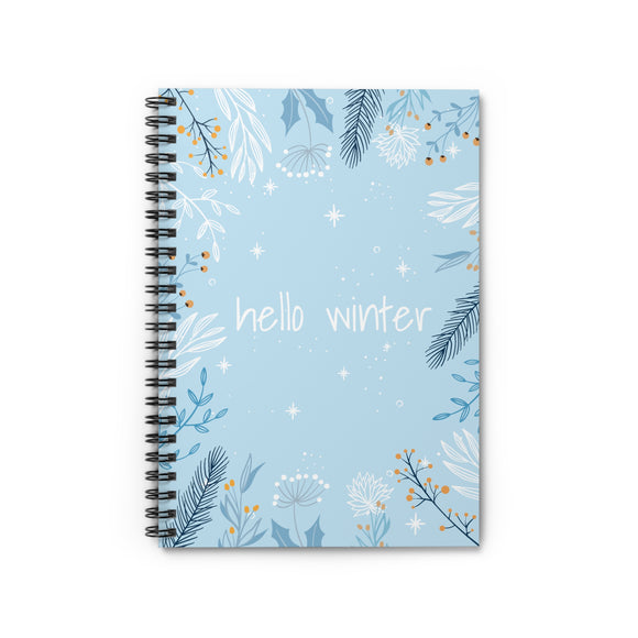 Icy Sprigs Spiral Notebook