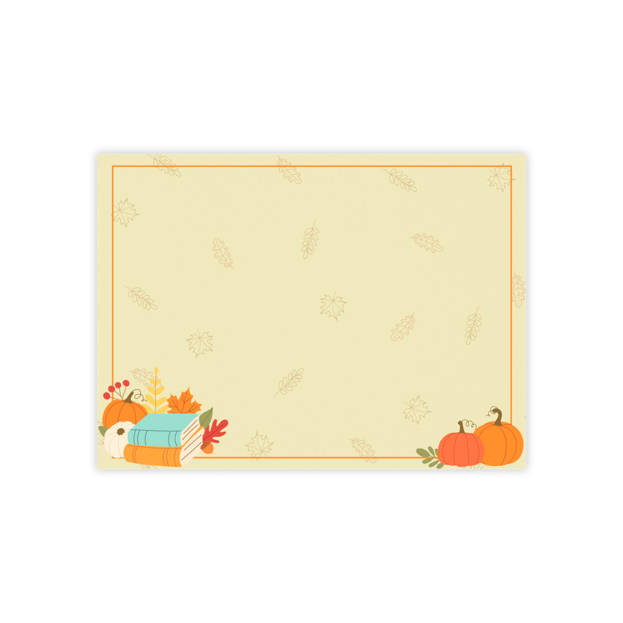 Pumpkin Pie Sticky Notes