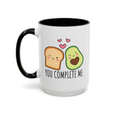 You Complete Me Mug – Avocado & Toast
