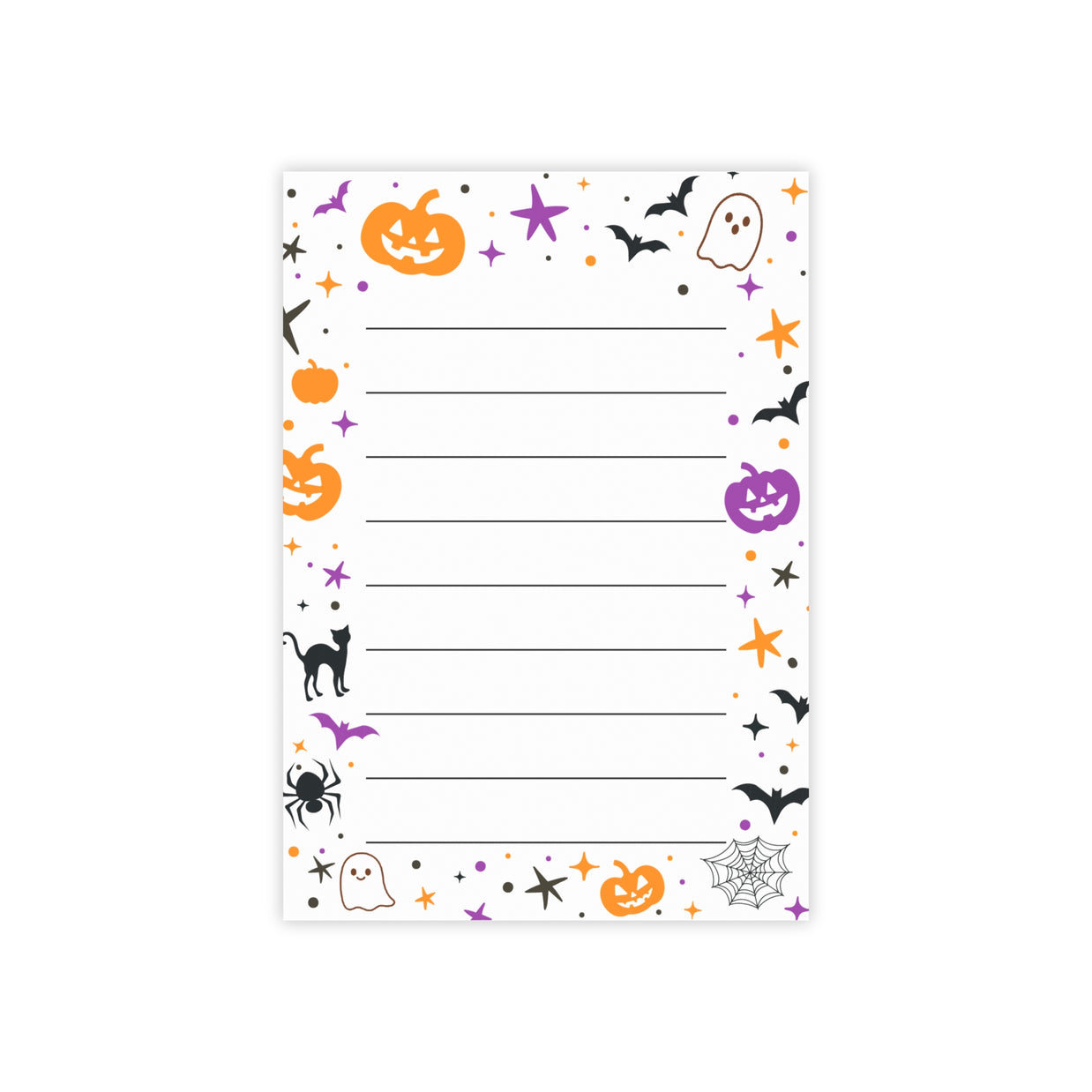 Halloween Confetti Post-it® Note Pads