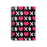 Hugs and Kisses Spiral Notebook