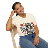 Anti-Valentine Club Graphic T-Shirt