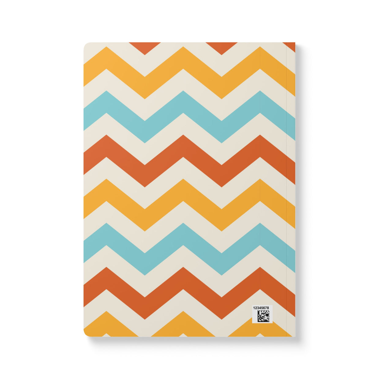 Fall Chevron Softcover Journal