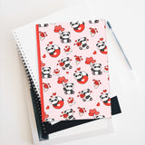 Panda Love Notes Hardcover Journal – Blank