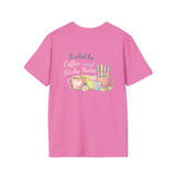 Fueled by Coffee and Sticky Notes Graphic Tee