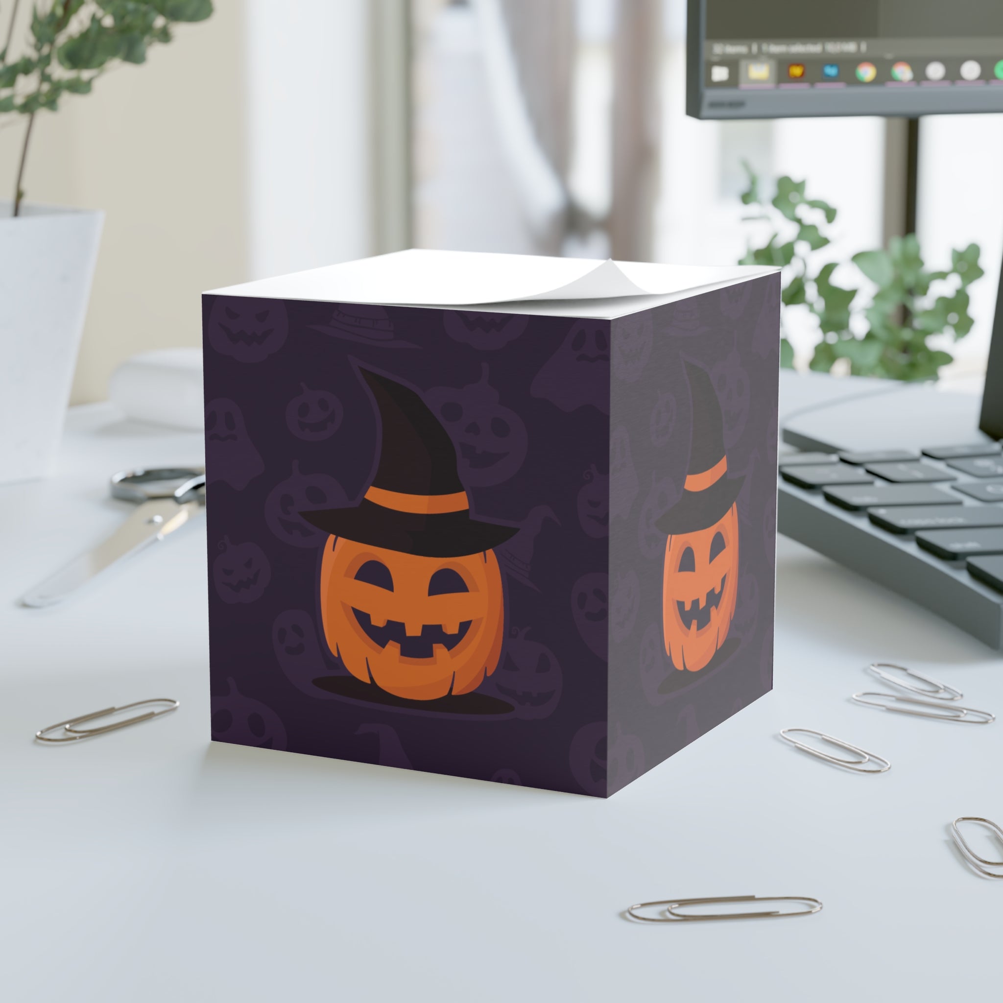 Wicked Whimsy Sticky Note Cube