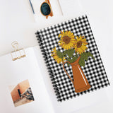 Country Blooms Spiral Notebook