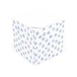 Snowfall Note Cube
