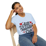Anti-Valentine Club Graphic T-Shirt