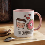 You Complete Me Mug – Coffee & Donut