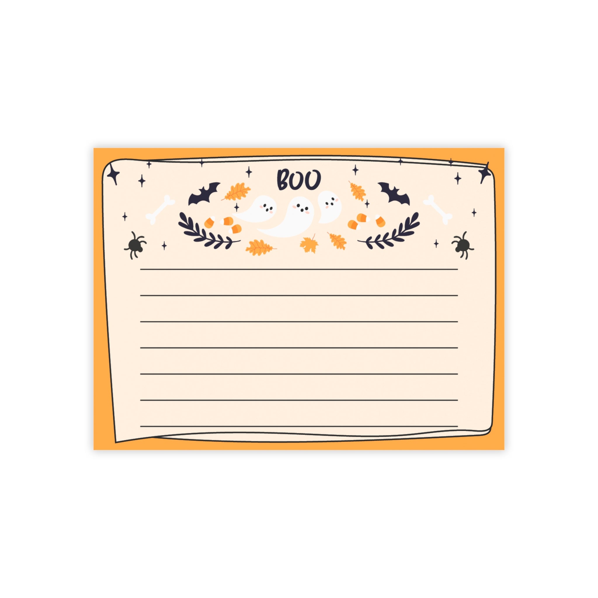 Ghosting Around Post-it® Note Pads