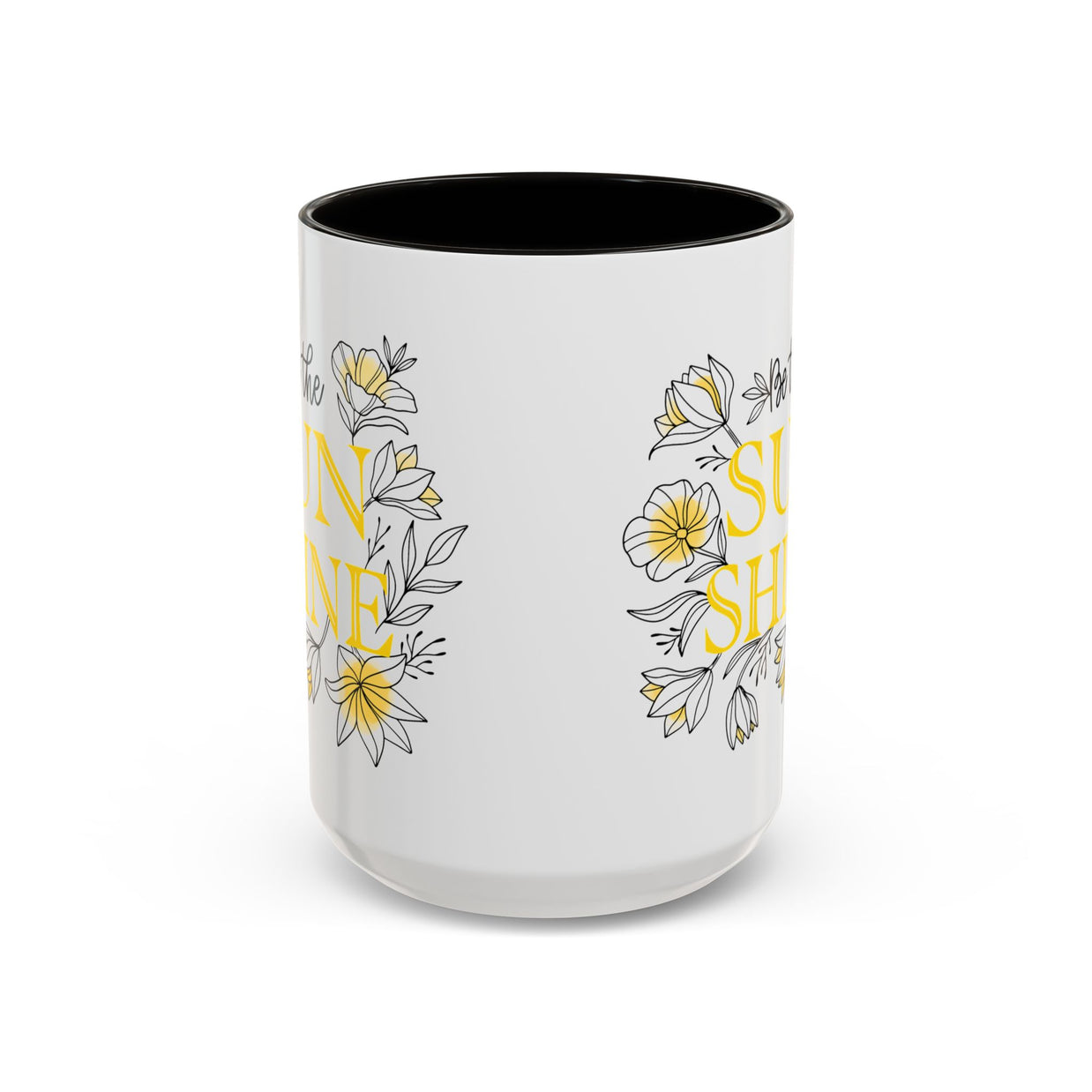 Be the Sunshine Floral Mug