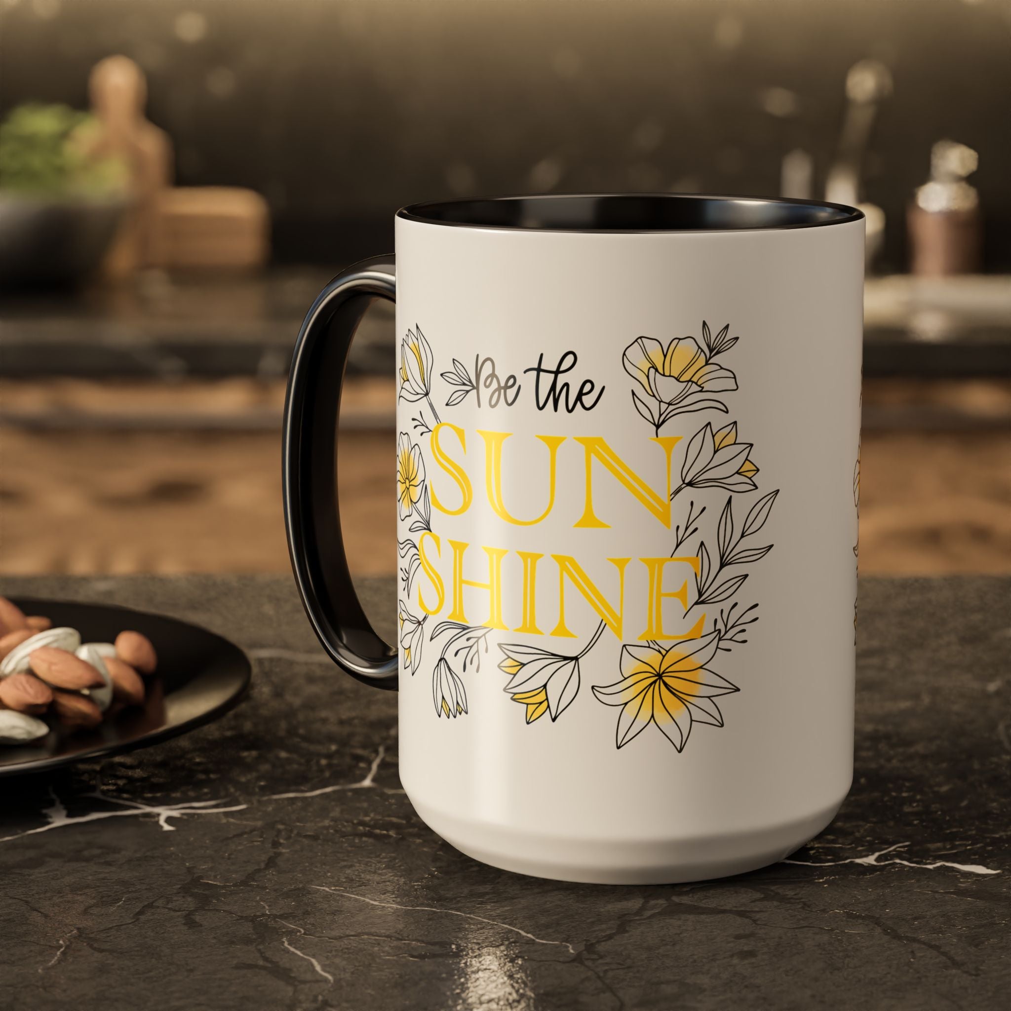 Be the Sunshine Floral Mug