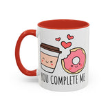 You Complete Me Mug – Coffee & Donut