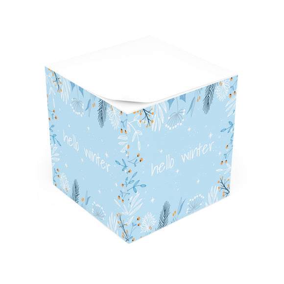 Icy Sprigs Note Cube
