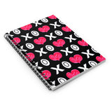Hugs and Kisses Spiral Notebook