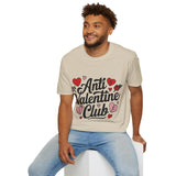 Anti-Valentine Club Graphic T-Shirt