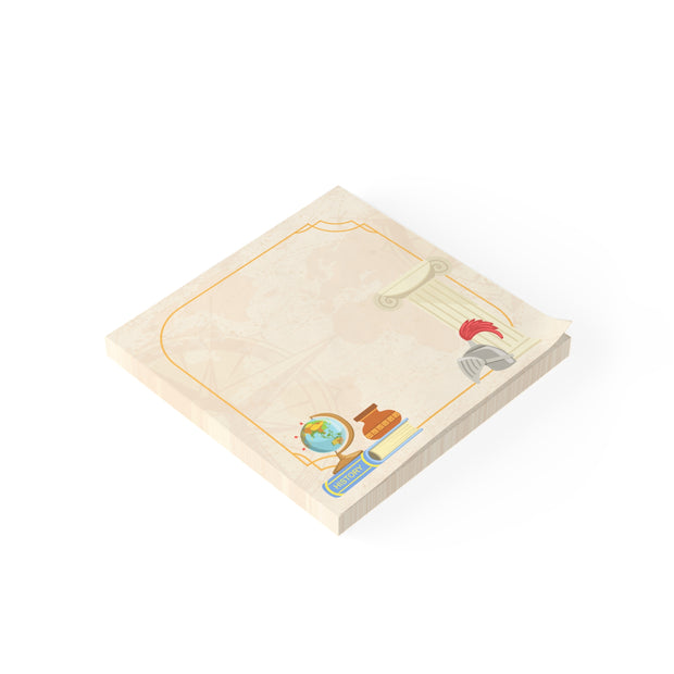 History Class Post-it® Note Pads