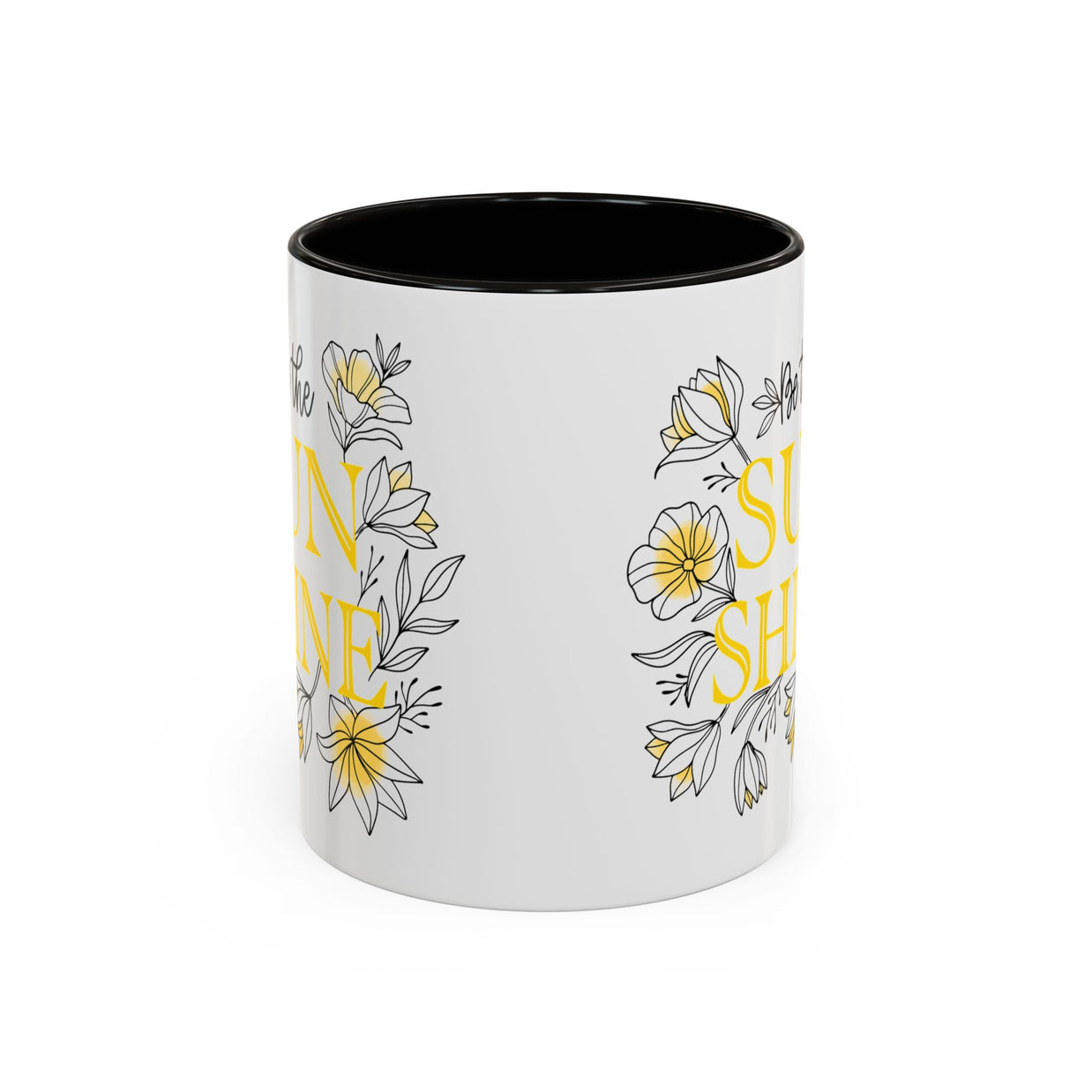 Be the Sunshine Floral Mug