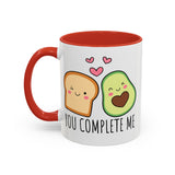 You Complete Me Mug – Avocado & Toast