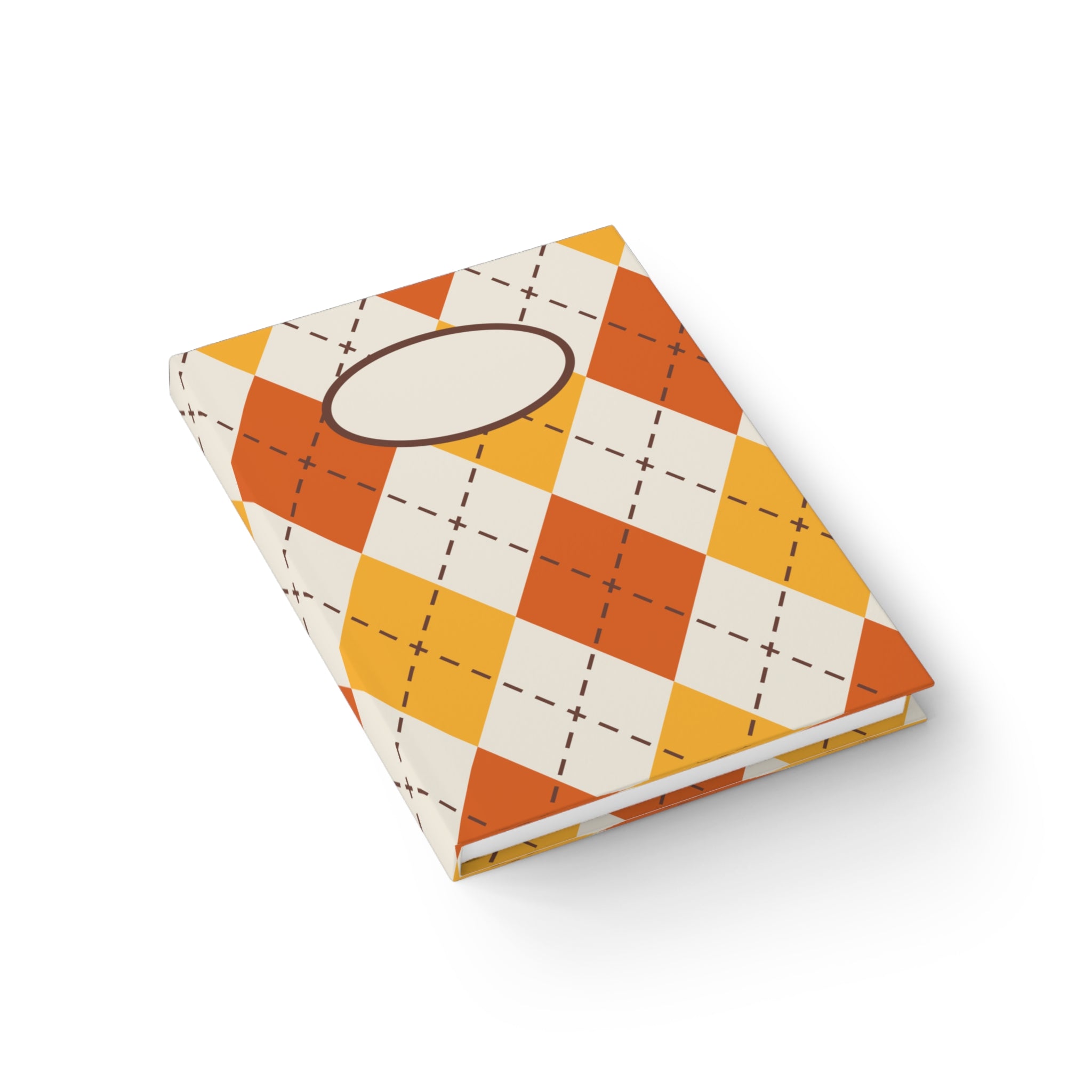 Fall Plaid Hardcover Journal