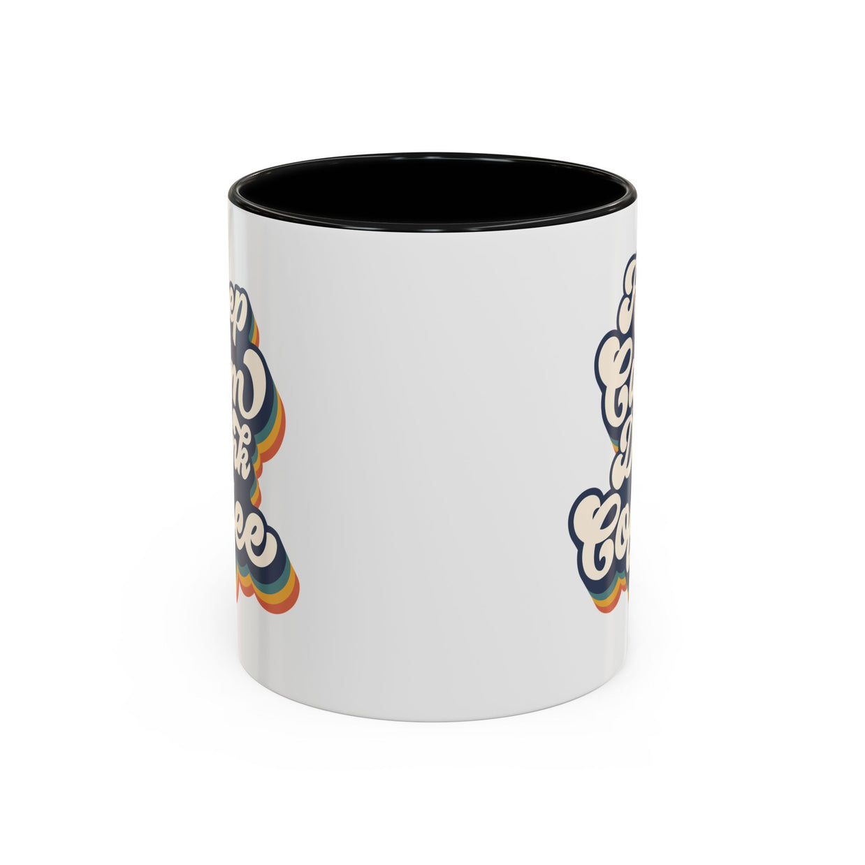 Keep Calm Drink Coffee Retro Inspired Coffee Mug