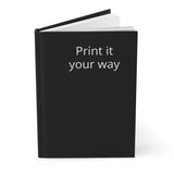 Hardcover Journal Matte