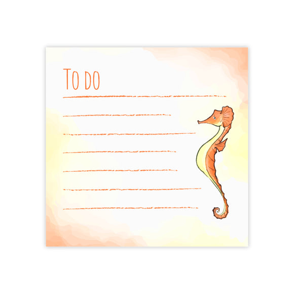 Seahorse Joy Post-it® Notes