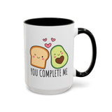 You Complete Me Mug – Avocado & Toast