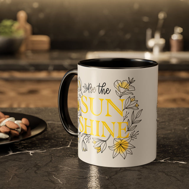 Be the Sunshine Floral Mug