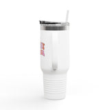 Spooky Teacher 40oz Travel Mug with Handle
