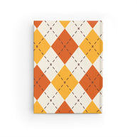 Fall Plaid Hardcover Journal